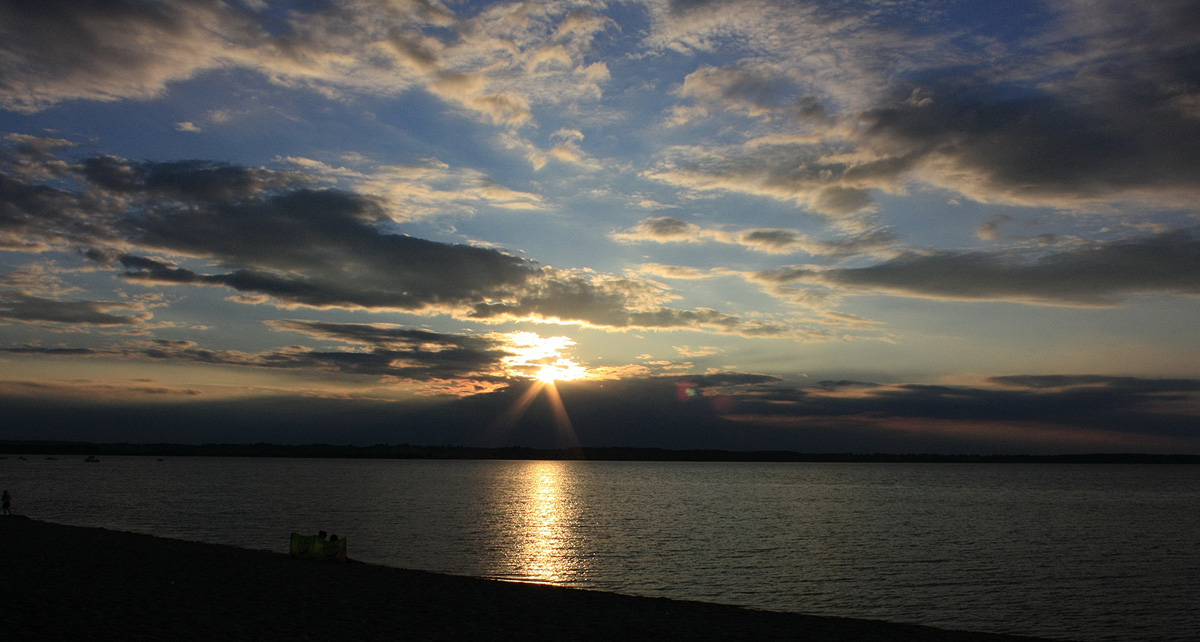 Baltic Sonnenuntergang