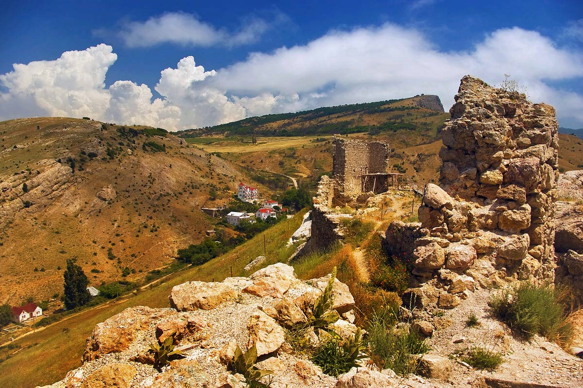 Die Ruinen der einstigen Größe