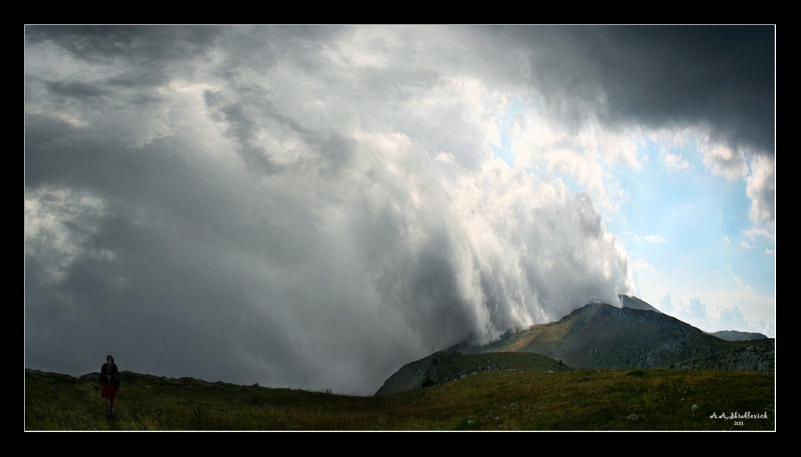 In einer Höhe von 1500m