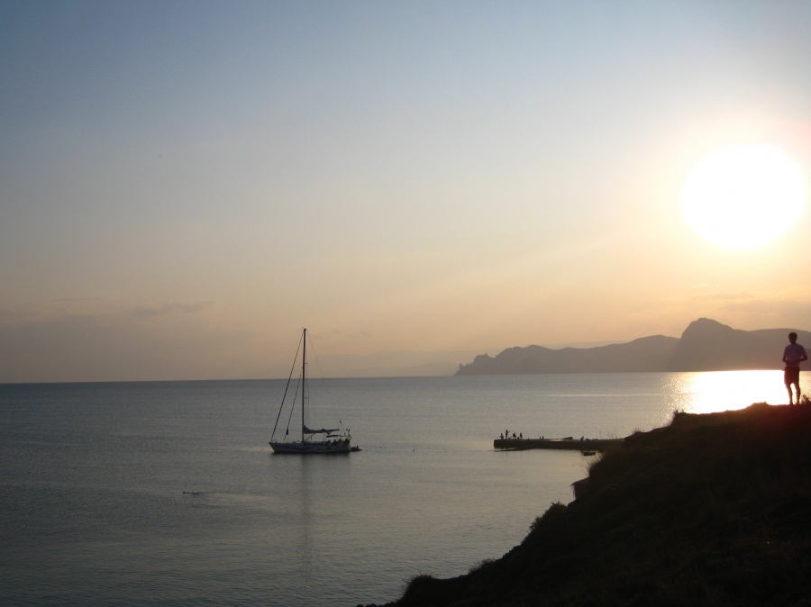 Sonnenuntergang am Meer