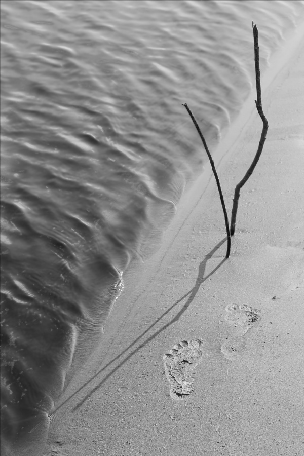 Spuren, nachdem Sie ...