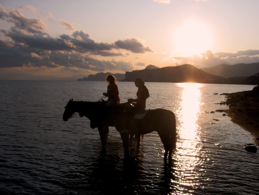 In dem offenen Meer ...