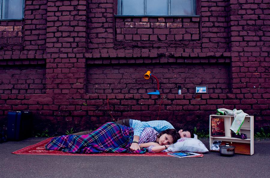 Living on the street