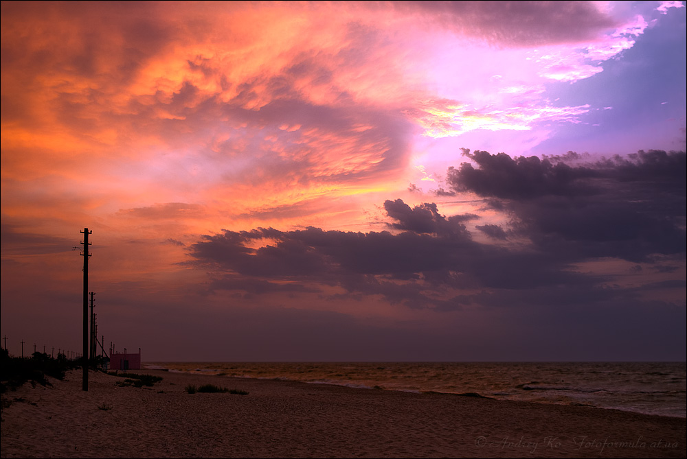 Sturm im Morgengrauen
