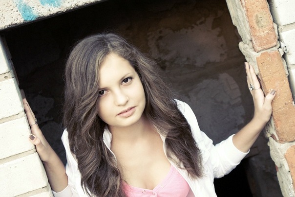 Air, Schuss von regen, Wind zerzausten Locken schlecht