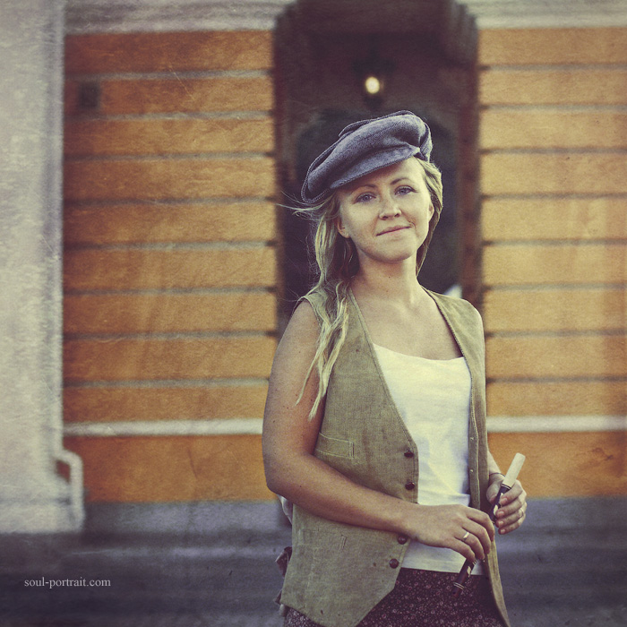 Portrait eines Musikers