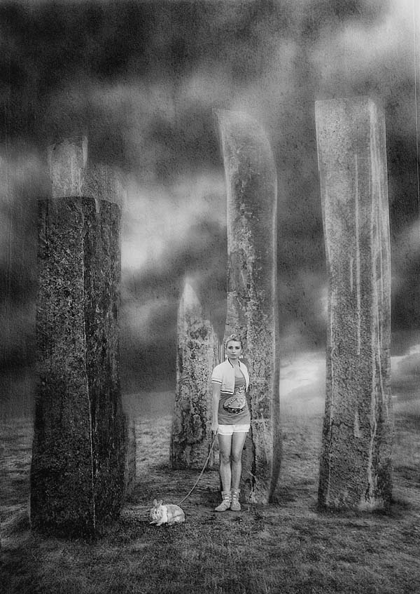 Wherein go for a walk with rabbit...