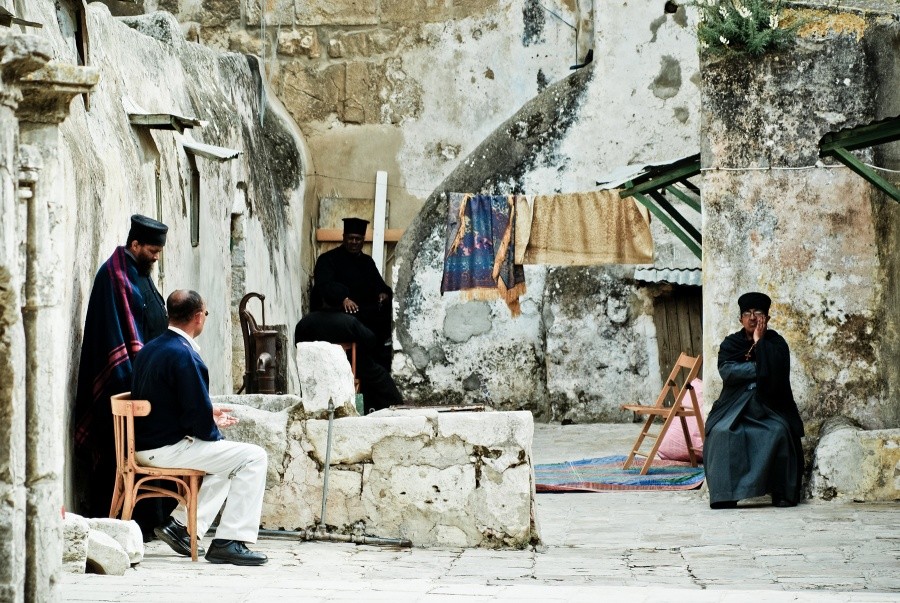 Äthiopischen Mönche