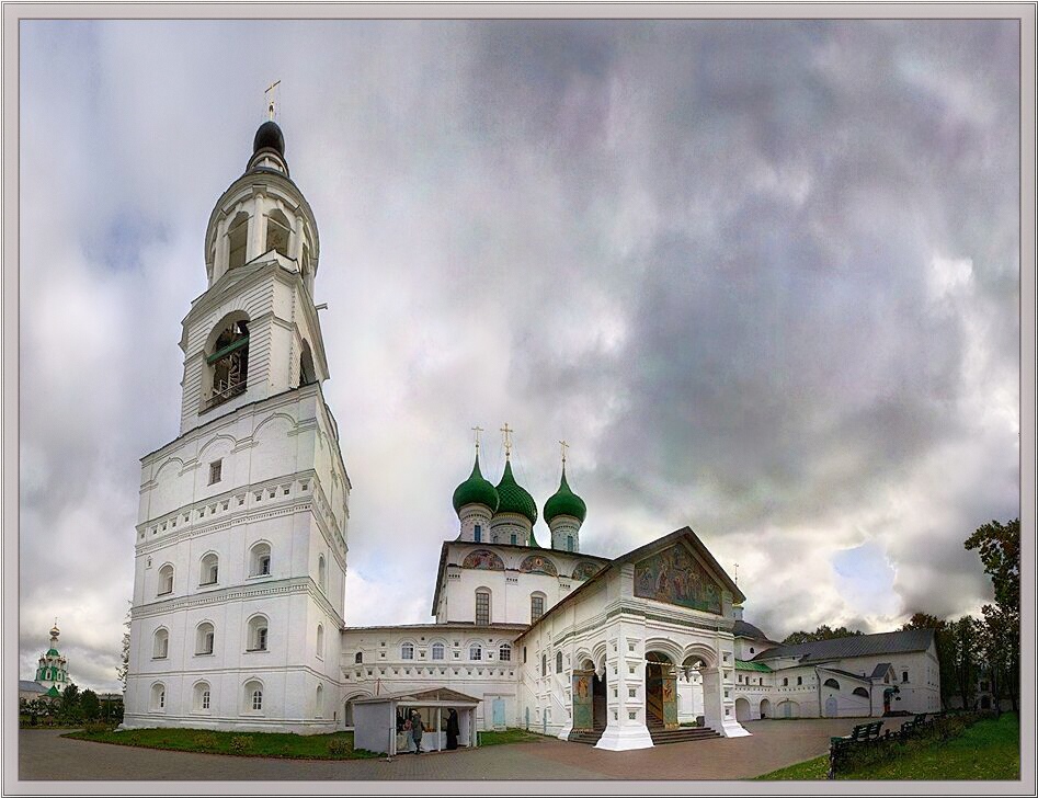 Cathedral of the Blessed Virgin in der Einleitung zu dem Tempel des Klosters