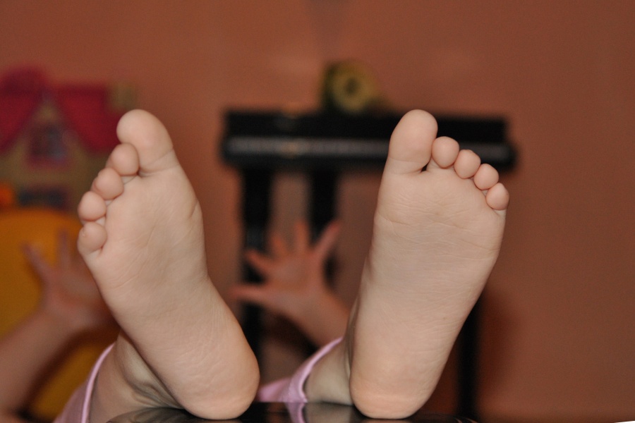 Beine, Arme, Klavier ...