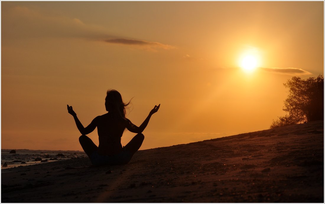 Sonnenuntergang auf Gili!