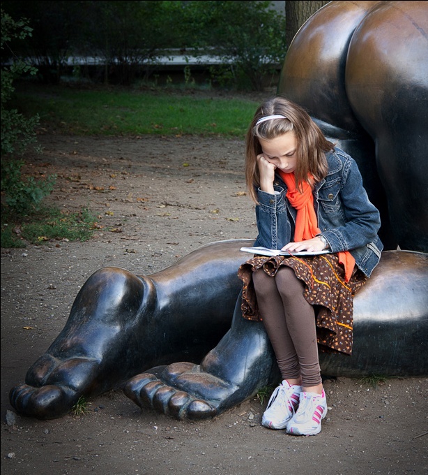 Bald wird die Prüfung über Anatomie