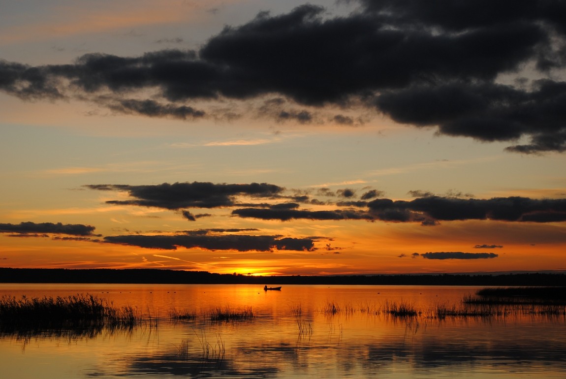 Farben des Sonnenuntergangs