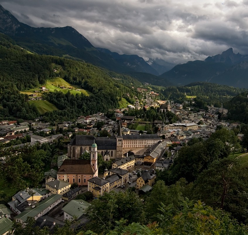 Ein wenig sonnenverwöhnte Stadt ...