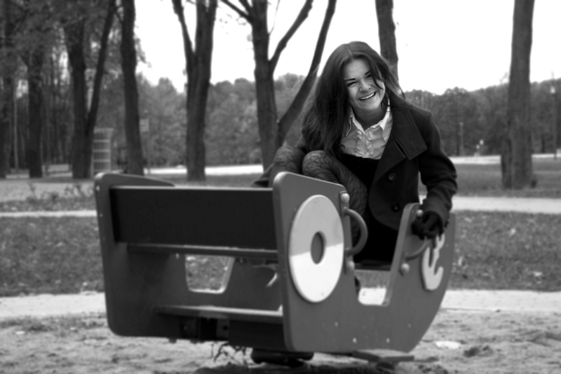 fiel in der Kindheit