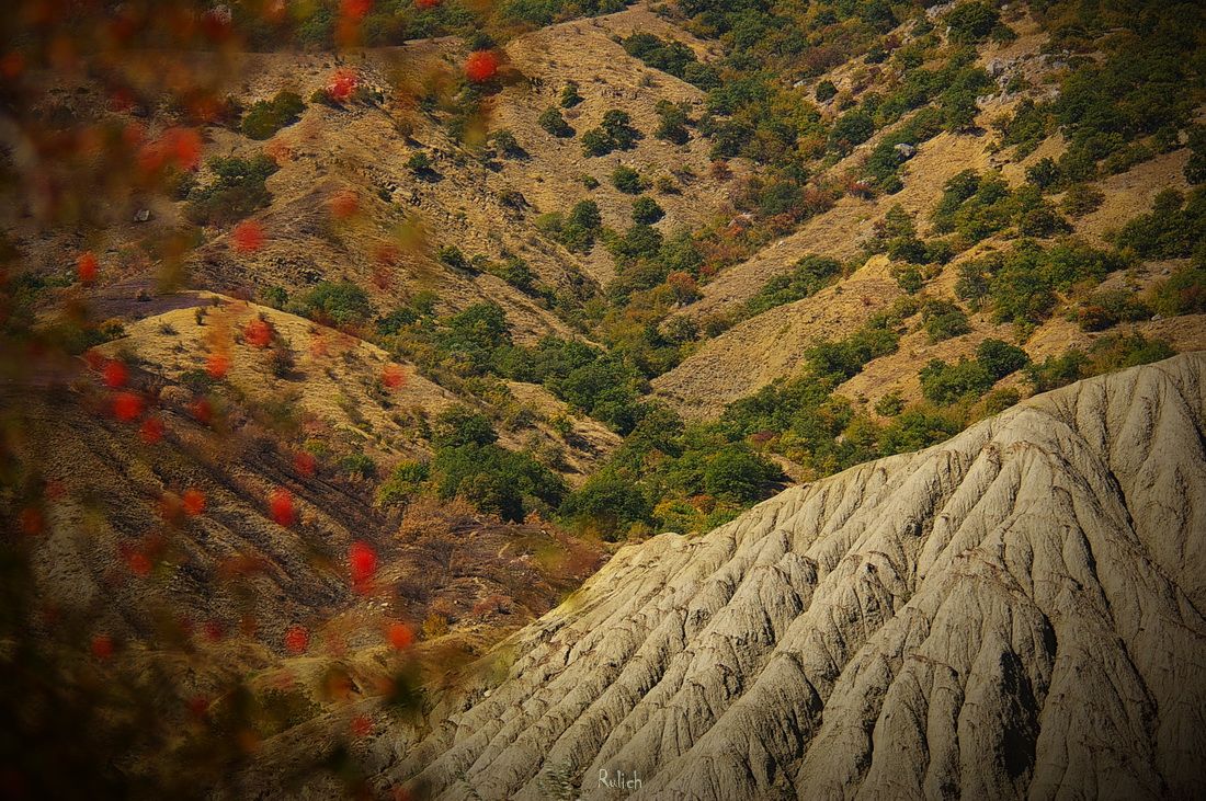 raznofakturnosti Landschaft.