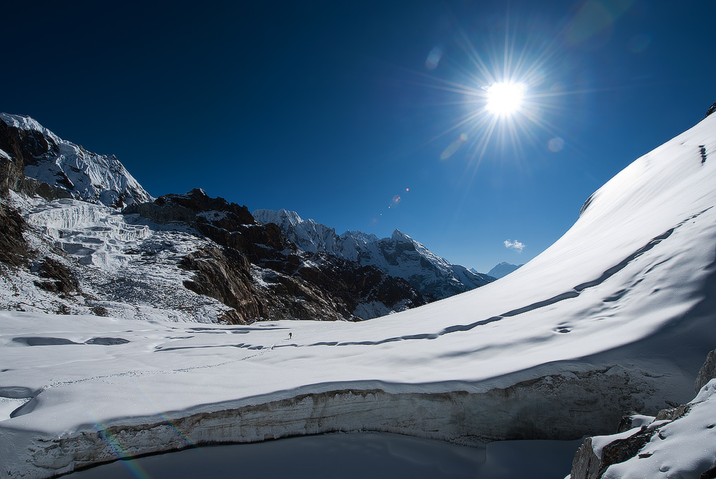 die weiße Stille ...