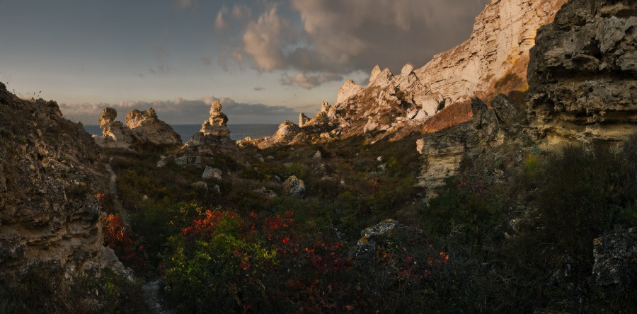 Herbst auf Dzhangule