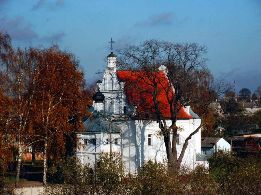 Tempel und ein Baum