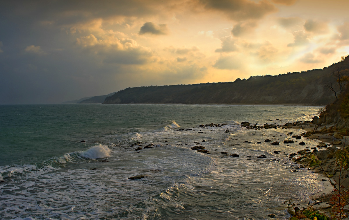 Für eine halbe Stunde vor dem Sturm