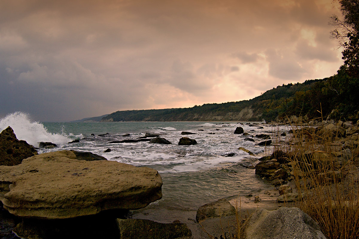 Der Beginn eines Sturms