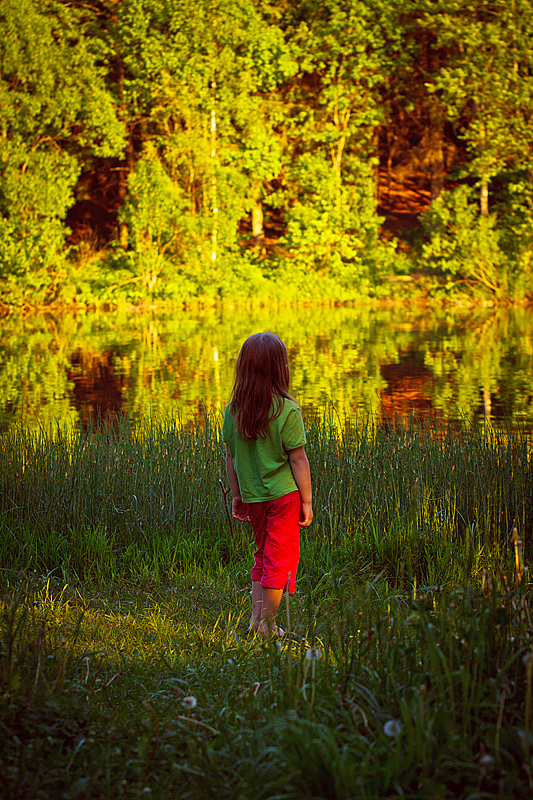 Hören auf die Stille ...