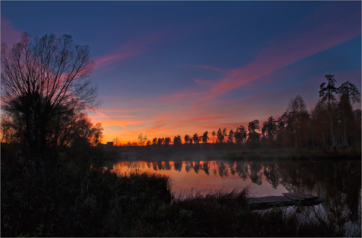 Nach Sonnenuntergang.