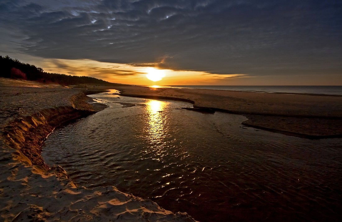 Sonnenuntergang Füllung