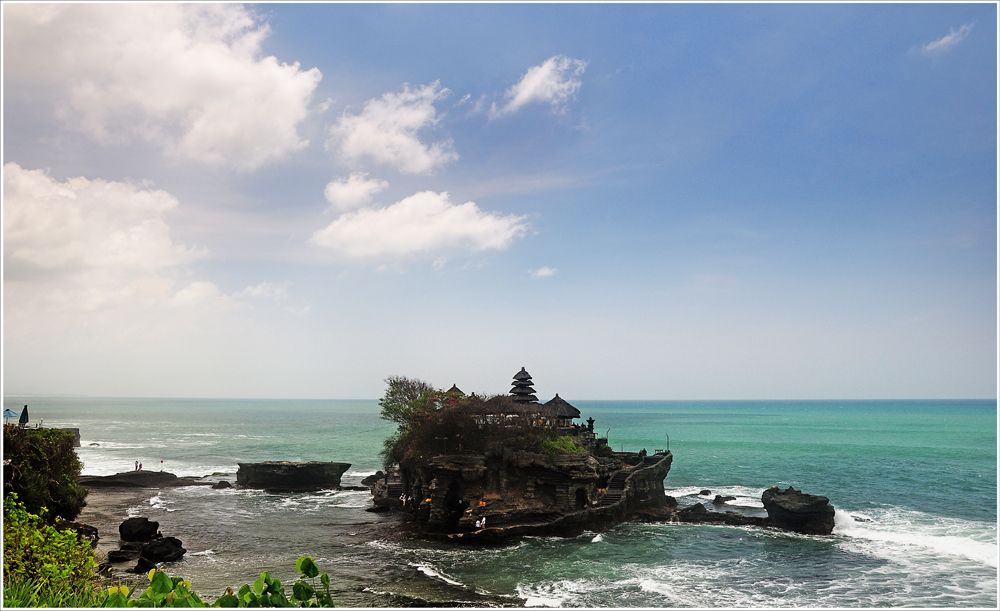 Der Tempel von Tanah Lot.