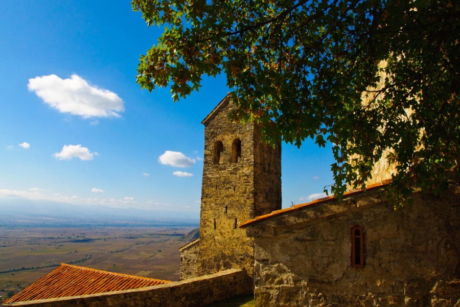 Über dem Tal Alazani