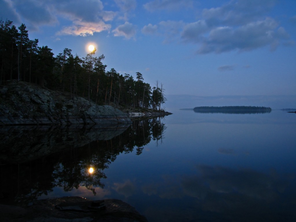 Unter dem Licht des Mondes ...