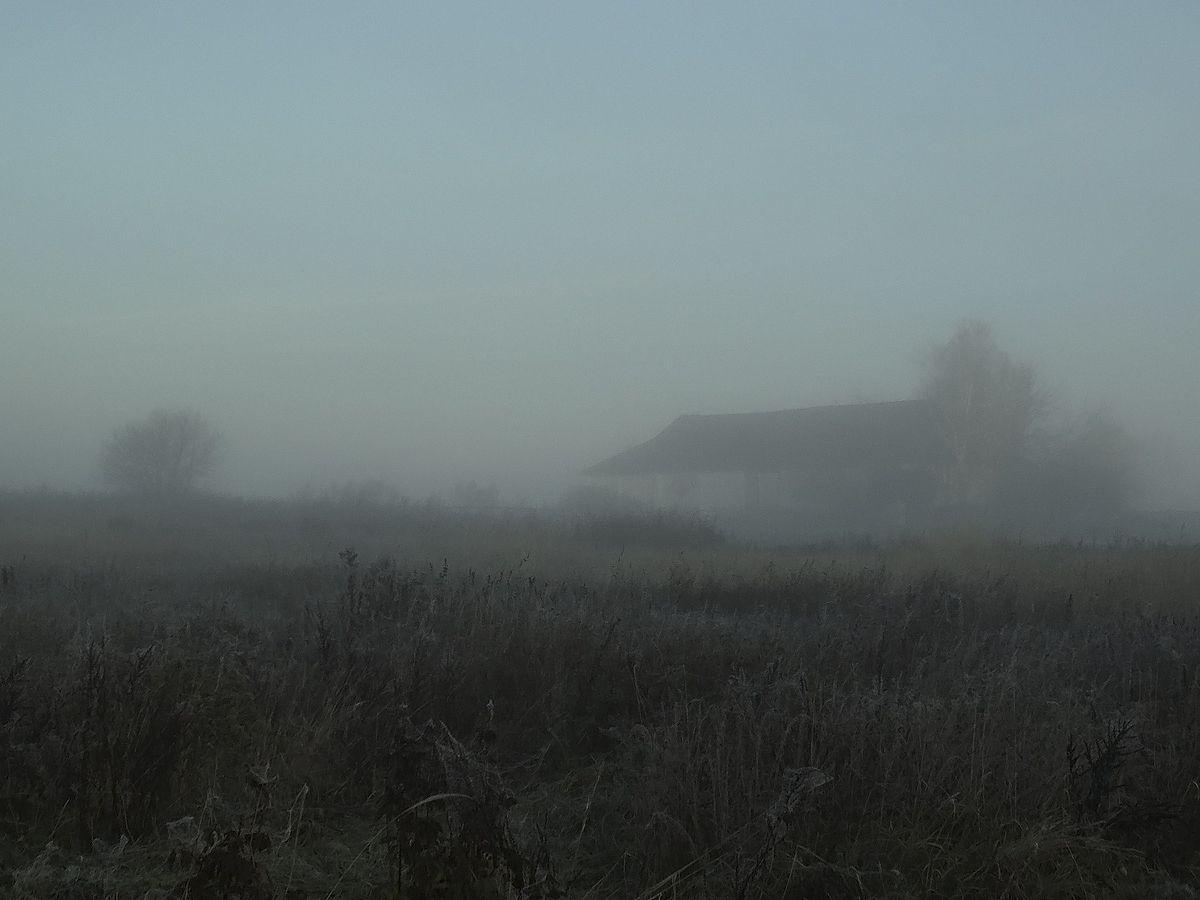 verloren in einer temporären Nebel .....