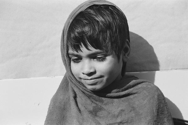 Portrait of an Indian girl