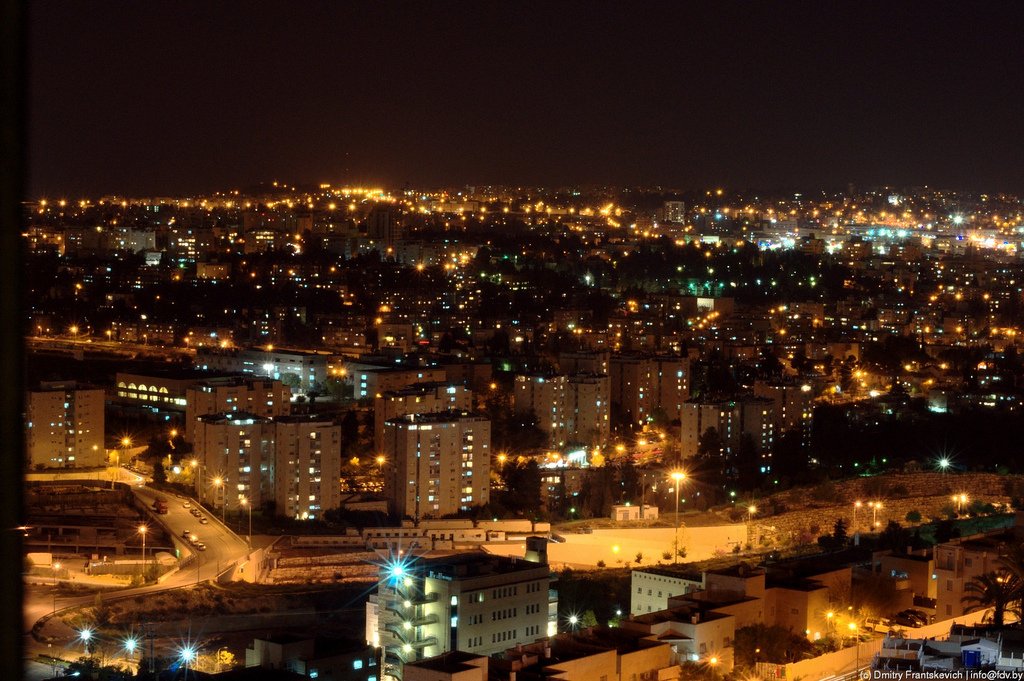 Jerusalem bei Nacht