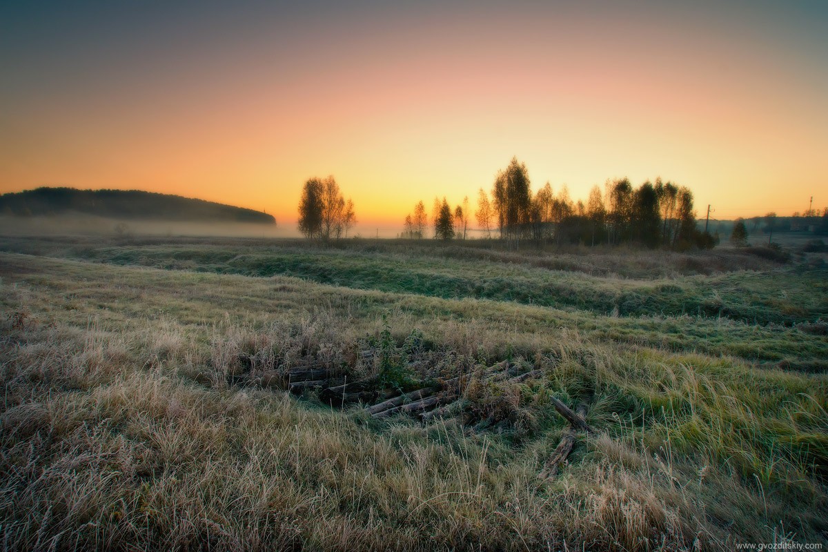 Daybreak. Ende Oktober. 2