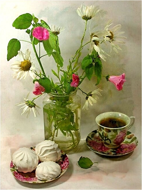 Über eine Tasse Tee ...