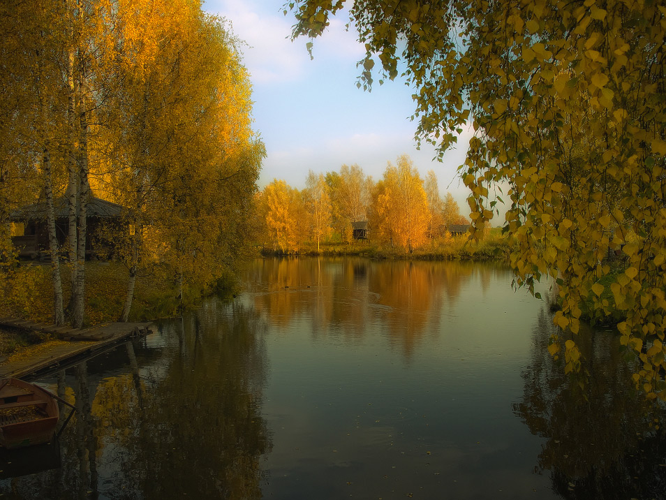Gegen Ende des Herbstes