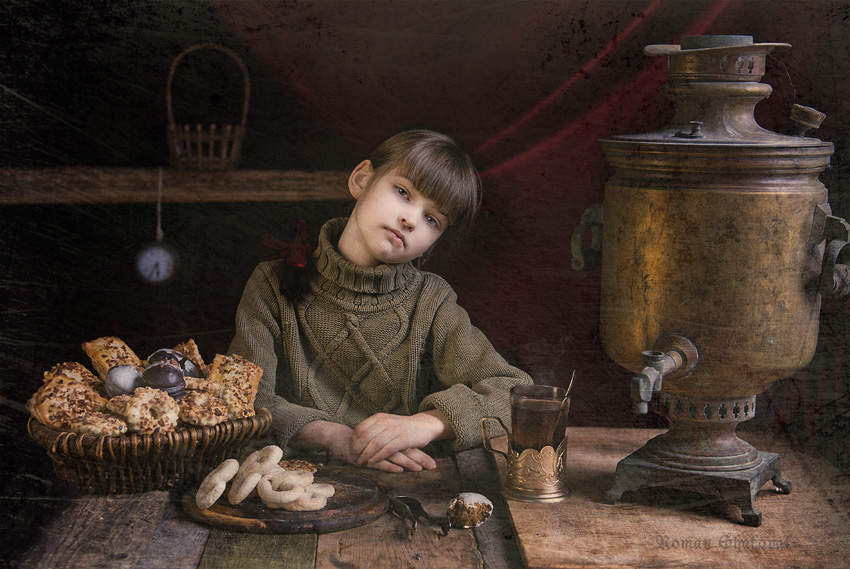 Zeit, um Tee zu trinken ...