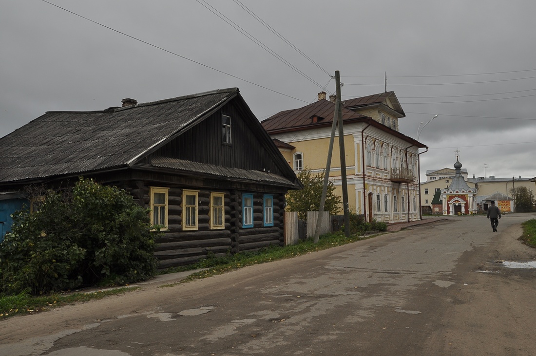 In einer ruhigen Straße