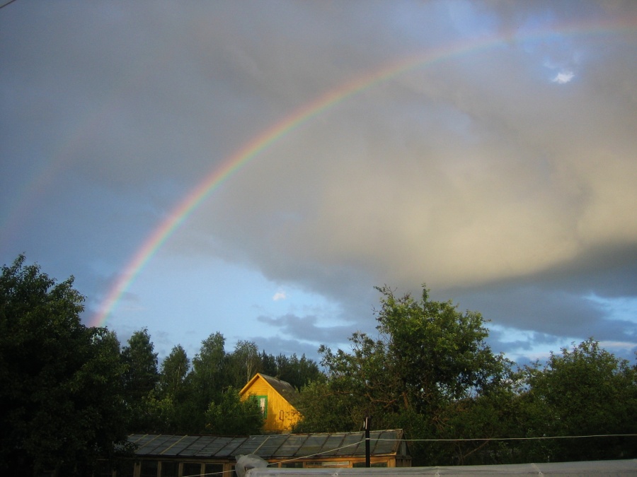 Doppelter Regenbogen