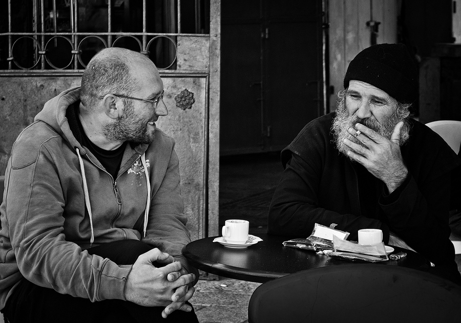 Conversation in der Heiligen Stadt