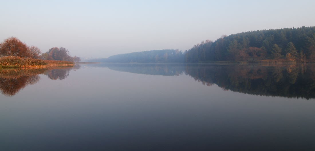 Spiegel der Herbstmorgen