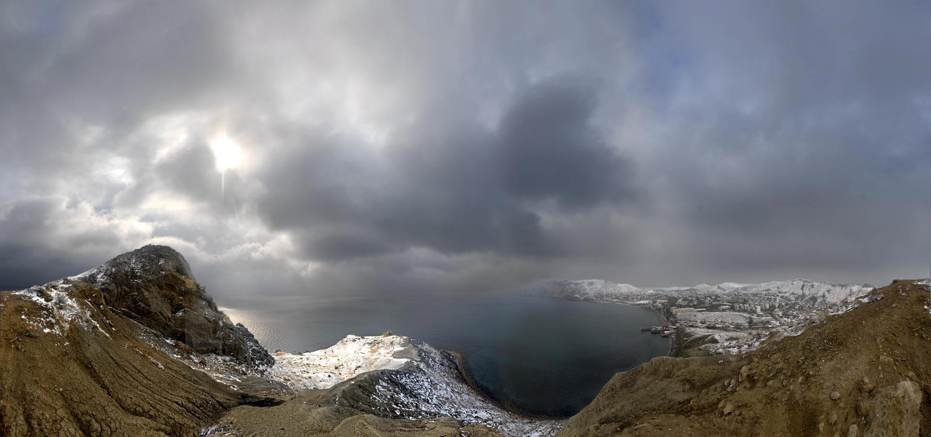 "... Sweeps Winter fegt ..."