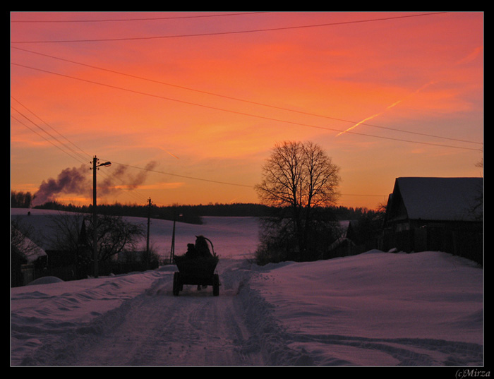 Einmal in der kalten Jahreszeit ....