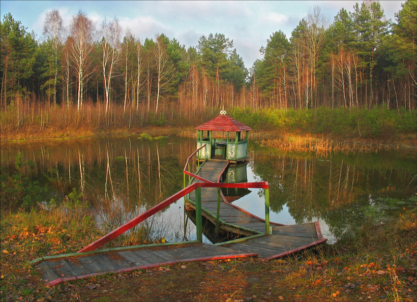 Bei einem Besuch in das Wasser ...