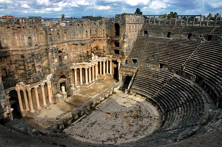 Amphitheater in Bosra