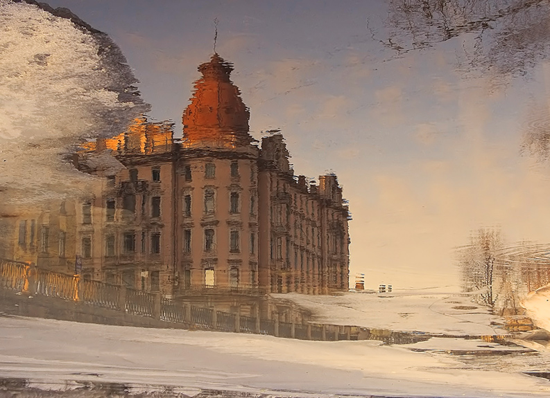 Frühlingssonne auf Karpowka wandert ... (zweite Version)