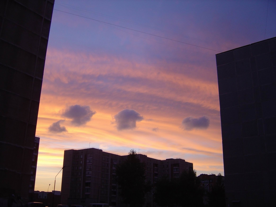 Der Himmel in Udomlja