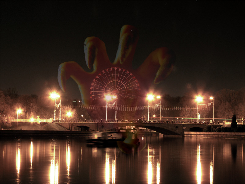 Während der Nacht ....