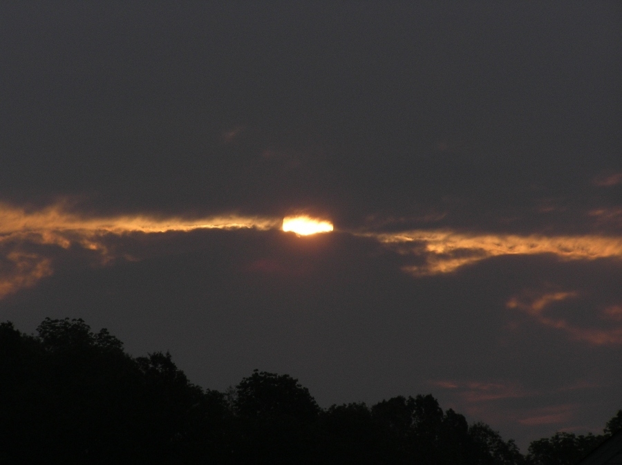 Schießscharte Wolken